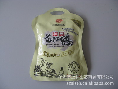 芷江鸭零食批发 广东代理招商中的麻辣鸭脯休闲食品机遇
